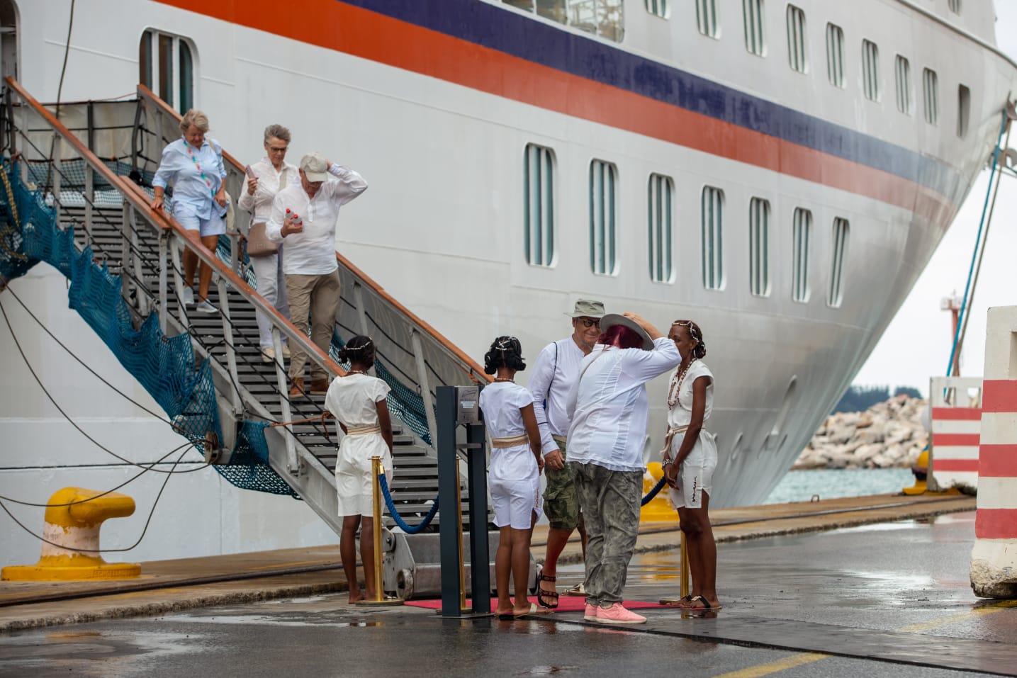 Accueil des passagers